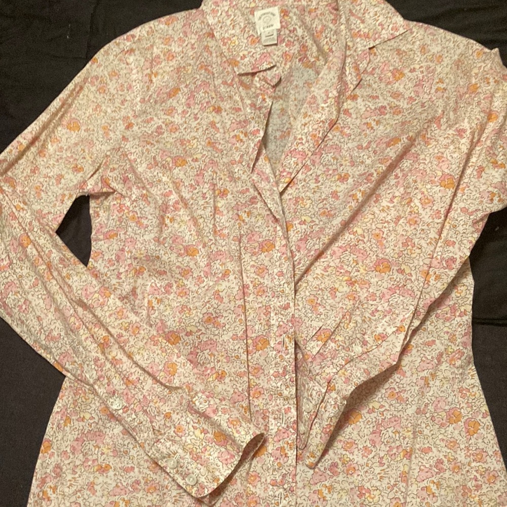 J crew liberty of London shirt blouse size 8